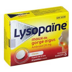 Lysopaïne® Ambroxol 20 mg Citron s/s en oferta