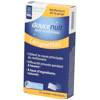 Douce nuit Languettes anti-ronflement