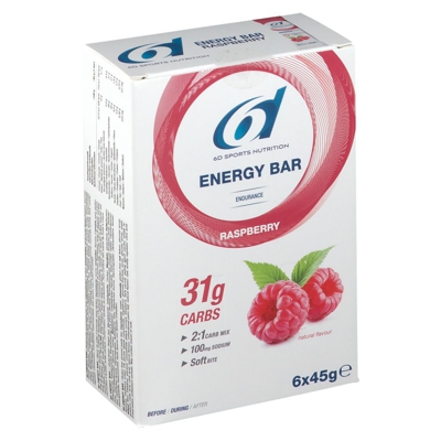6D Sports Nutrition Energy Bar Framboise