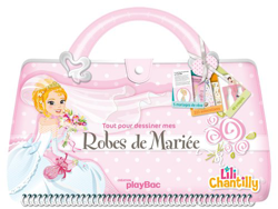 Cahier sac Lili Chantilly - Tout pour dessiner mes robes de mariée en oferta