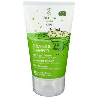 Weleda Kids Crème de Douche 2 en 1 Enfants - Citron vert pétillant