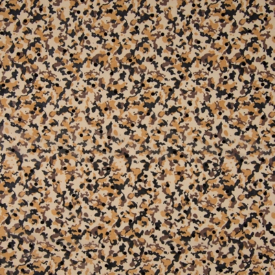 Résille flockée camouflage marron