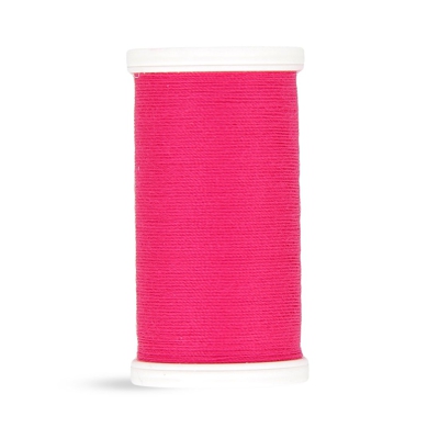 Bobine fil 100 m 100% polyester rose foncé