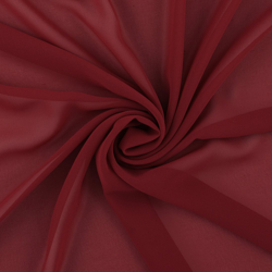 Tissu mousseline lourde bordeaux en oferta