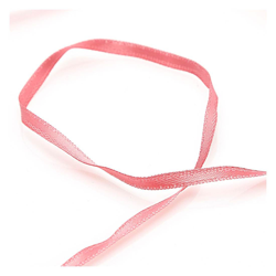 Ruban satin double face 3mm rose características