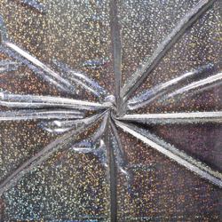 Tissu stretch serpent brillant argent en oferta