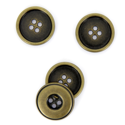 Boutons ronds dorés 25 mm precio
