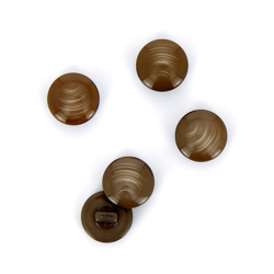 Boutons ronds à queue marron clair 15 mm precio