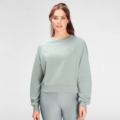 MP Women's Composure Sweatshirt- Washed Green - XL