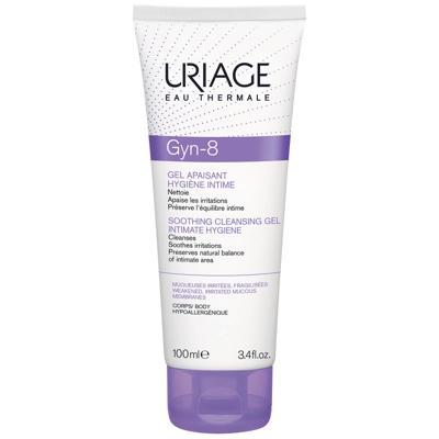 Gel nettoyant apaisant pour hygiène intime Uriage Gyn-Phy (100ml)
