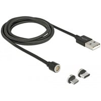 85723 câble USB 1,1 m USB 2.0 USB A USB C/Micro-USB B Noir características