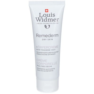 Louis Widmer Remederm Crème Corporelle sans parfum
