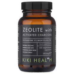 KIKI Health Zeolite with Activated Charcoal Vegicaps (100 Vegicaps) en oferta