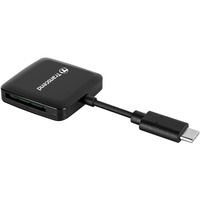RDC3 lecteur de carte mémoire USB 3.2 Gen 1 (3.1 Gen 1) Type-C Noir