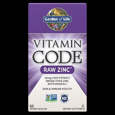 Vitamin Code Zinc Végan - 60 Capsules