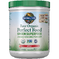 Superaliments Raw Organic Perfect Food Green - Pomme - 231g en oferta