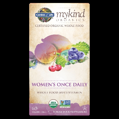 mykind Organics Multivitamines Once Daily Femmes - 60 Comprimés