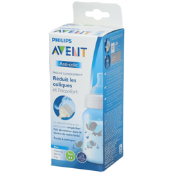 Avent Biberon anti-coliques 260 ml Bleu en oferta