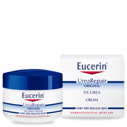 Eucerin® Dry Skin Replenishing Crème peaux sèches 5% urée avec lactate et carnitine (75ml) características