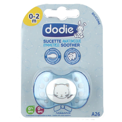 dodie® Sucette nouveau-ne silicone Motiv coeur Bleu en oferta