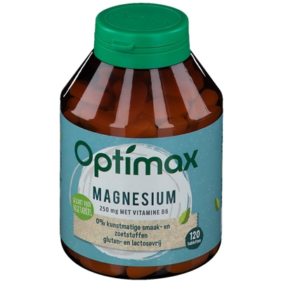 Optimax Magnesium 250mg + Vitamine B6