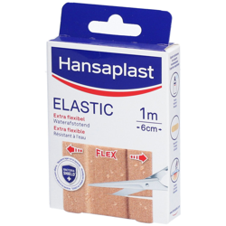 Hansaplast Elastic Pansement 1 m x 6 cm características