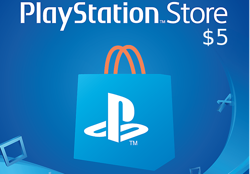 PlayStation Network Card $5 QAT características