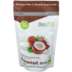 Biotona Poudre de Lait de Noix de Coco Naturel Bio características