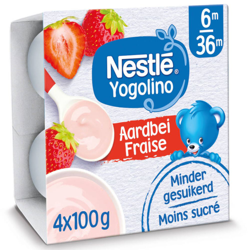 Nestlé® Baby Yogo Fraise características