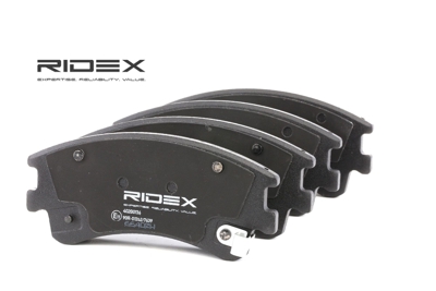 RIDEX Plaquettes De Frein MAZDA 402B0136 G2YS3323Z,G2YS3323ZA,G2YS3323ZB Jeu De Plaquettes De Frein,Jeu de plaquettes de frein, frein à disque