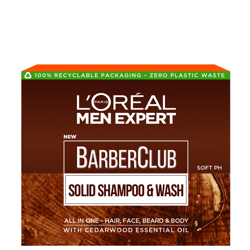 L'Oréal Paris Men Expert Barber Club Solid Shampoo and Wash Bar for Hair, Face, Beard and Body 80ml características