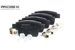 RIDEX Plaquettes De Frein 402B0142 Jeu De Plaquettes De Frein,Jeu de plaquettes de frein, frein à disque JAGUAR,FORD,X-TYPE CF1,X-TYPE Estate en oferta