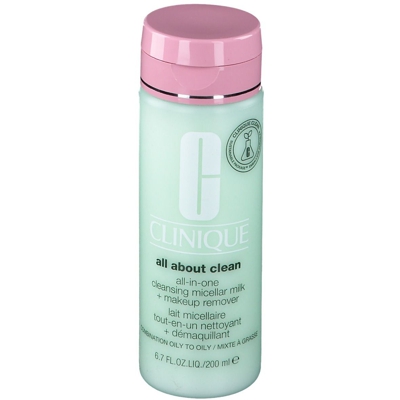 Clinique All-in-One Cleansing Micellar Milk + Makeup Remover mixte à gras