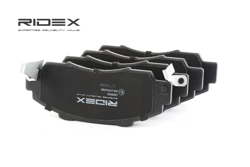 RIDEX Plaquettes De Frein 402B0163 Jeu De Plaquettes De Frein,Jeu de plaquettes de frein, frein à disque HONDA,ROVER,ACURA,CIVIC VI Hatchback EJ, EK características