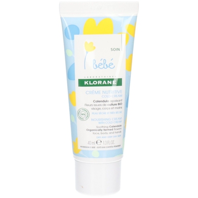 Klorane Bébé crème nutritive PS cold cream