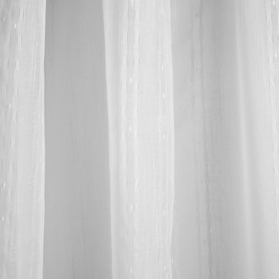 Tissu voile rayures plombé