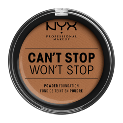 NYX Professional Makeup Can't Stop Won't Stop Powder Foundation (Various Shades) - Mahogany características