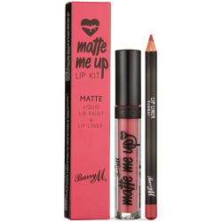 Barry M Cosmetics Matte Me Up Lip Kit (Various Shades) - Runway en oferta