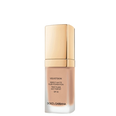 Dolce&Gabbana Velvetskin Perfect Matte Fluid Foundation 30ml (Various Shades) - 130 Warm Rose