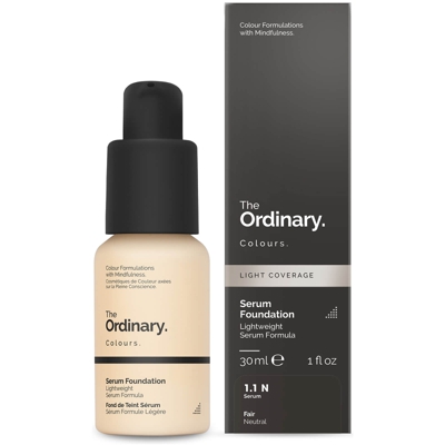 Fond de Teint Sérum SPF 15 The Ordinary Colours 30 ml (différentes teintes disponibles) - 1.1N