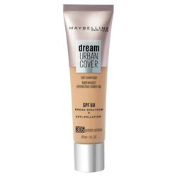 Maybelline Dream Urban Cover SPF50 Foundation 121ml (Various Shades) - 305 Golden Amber en oferta