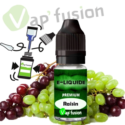 E liquide Raisin 10ml Vapfusion