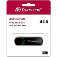 JetFlash 600 lecteur USB flash 4 Go USB Type-A 2.0 Noir, Clé USB precio