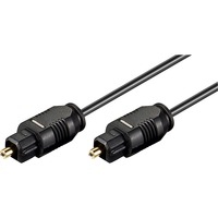 50938 câble de fibre optique 10 m Toslink Noir