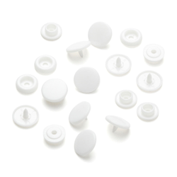 Boutons pression color snaps blanc 12,4 mm características