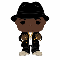 NOTORIOUS BIG BLACK SUIT / NOTORIOUS BIG / FIGURINE FUNKO POP características