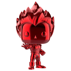 SUPER SAIYAN VEGETA CHROME ROUGE / DRAGON BALL Z / FIGURINE FUNKO POP / EXCLUSIVE SDCC 2019 características