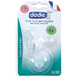 dodie® Sensation+ tétine en silicone 2ème âge débit 4 precio