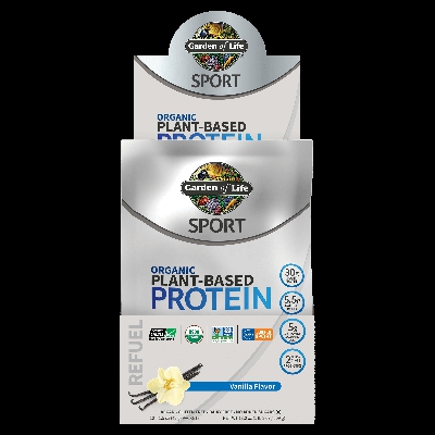 Protéine Sport Organic Plant-Based - Vanille - 12 Sachets