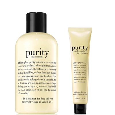 philosophy Purity Cleanse & Peel Collection (Bundle)